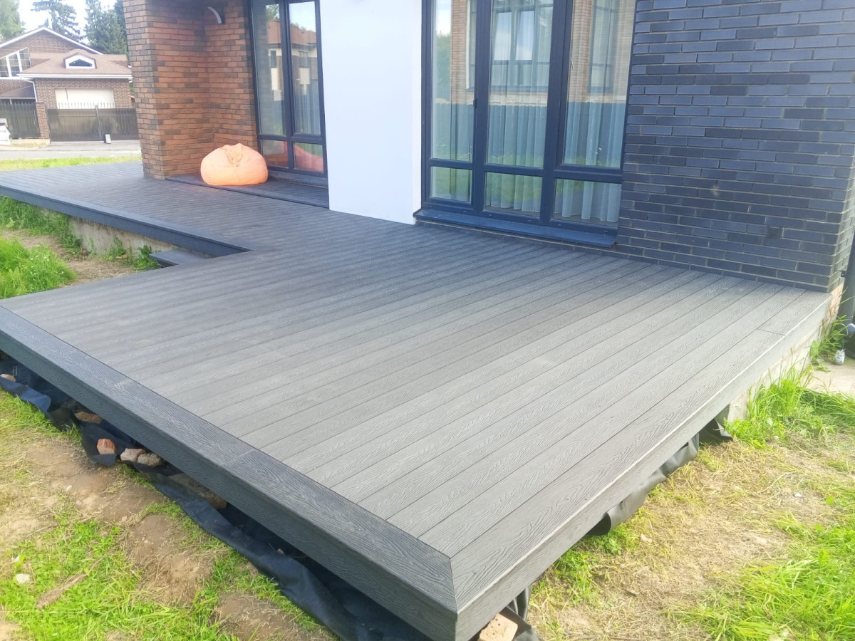 Монтаж террасы, МО, КП Рождествено